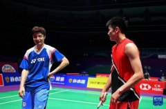 羽毛球——汤尤杯：中国队赛前训练